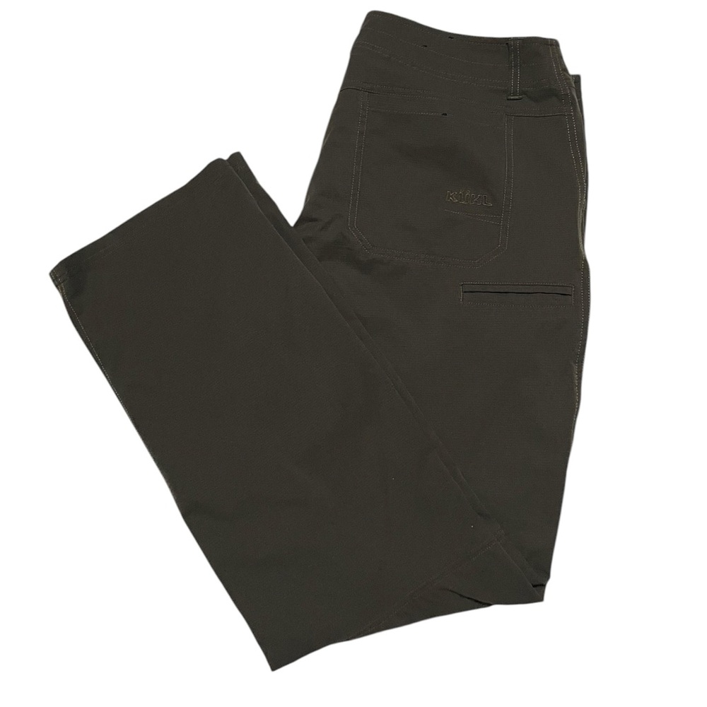 Kuhl Silencr Rogue Mens Pants 36x30 Mid Rise Outdoors Hiking Brown Ripstop